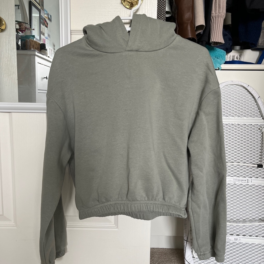 Zara Sage Green Hoodie